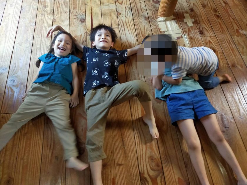 見たことの無い大きめな虫にはご注意を。